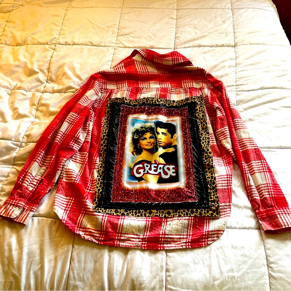 Oversized custom flannel